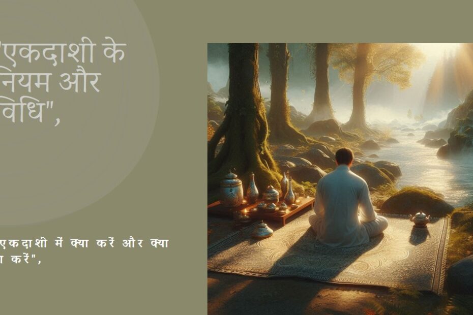 🔹एकदाशी में क्या करें, क्या ना करें ?
