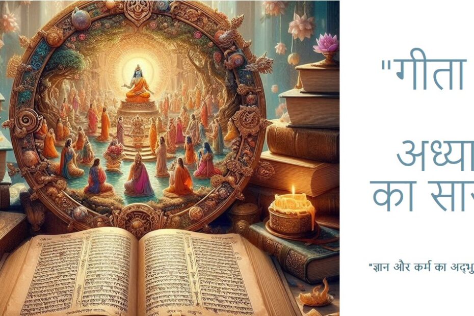 गीता जी के 18 अध्यायो का संक्षेप में (हिंदी सारांश)