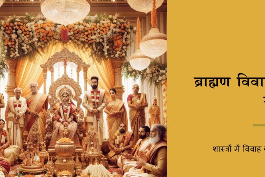 ब्राह्मण विवाह: क्यों ब्राह्मण का विवाह ब्राह्मण से ही होता है? एक शास्त्रीय विवेचन